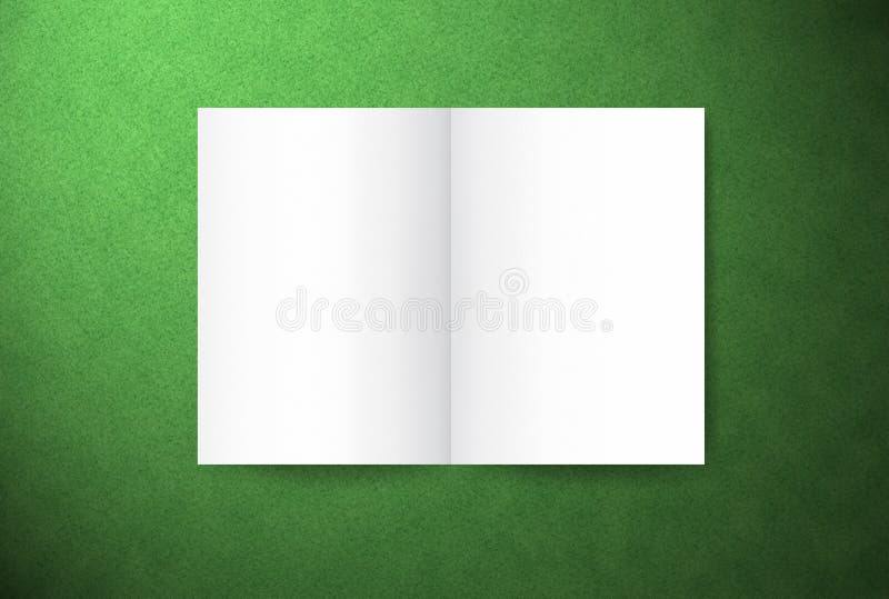 Book empty on background stock photography