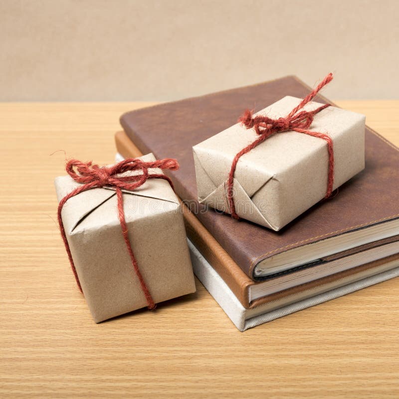 Book with gift box stock image. Image of university, copy 57960923