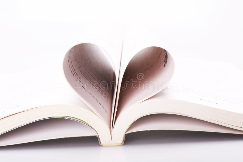 Book heart stock image. Image of open, literature, education 51824095