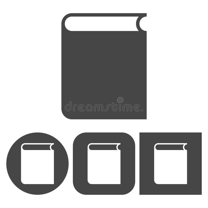 Book icon - icons set vector illustration