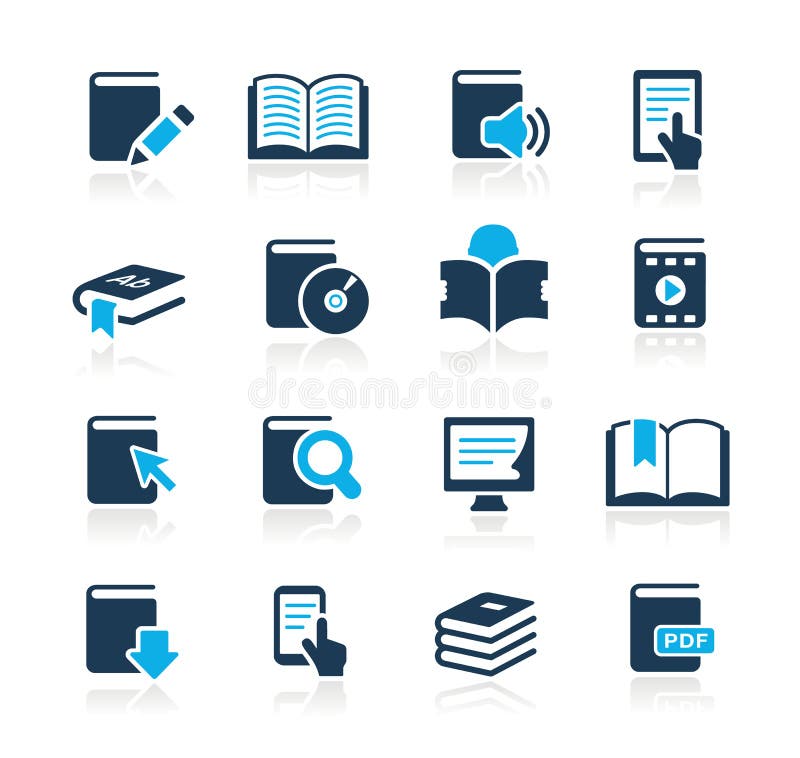 Book Icons // Azure Series