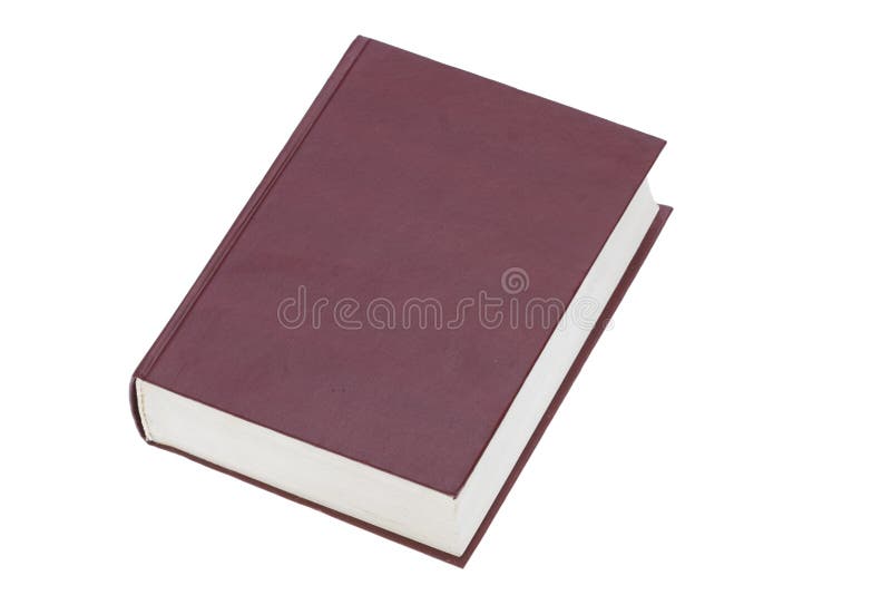 The Book Isolated on a White Background Stock Photo Image of document