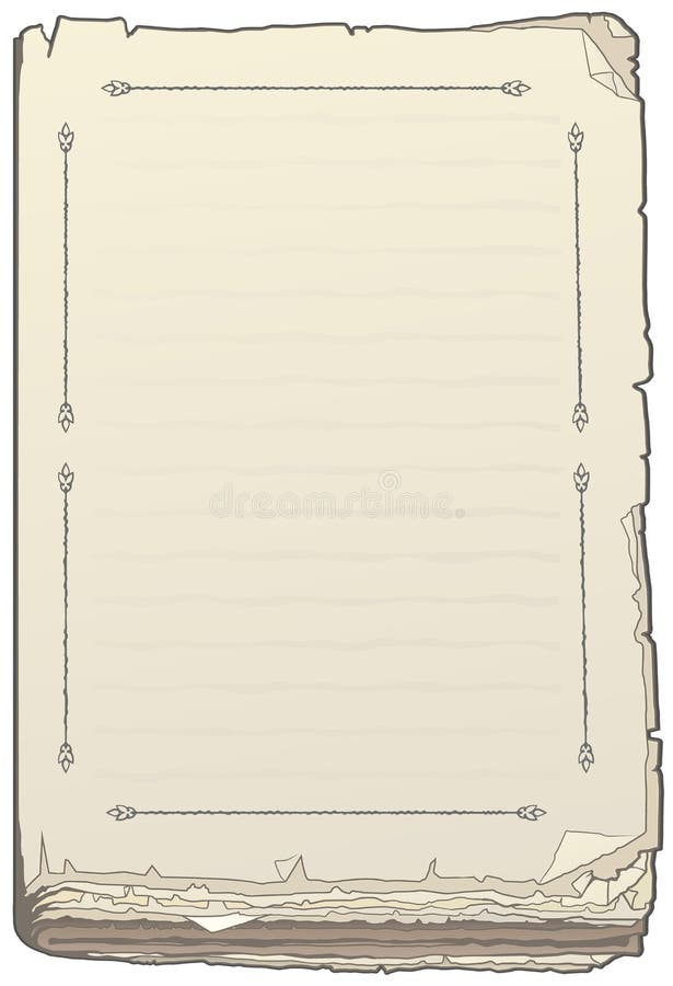 Empty Old Book Page Free Stock Photo ipekmorel 122117302