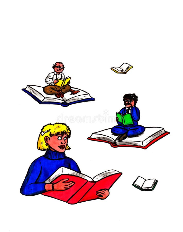 Book Readers - Flying Books (2007) Stock Illustration - Illustration of life, flying: 63338357 Book Readers - Flying Books (2007) Stock Illustration - Illustration of life, flying: 63338357