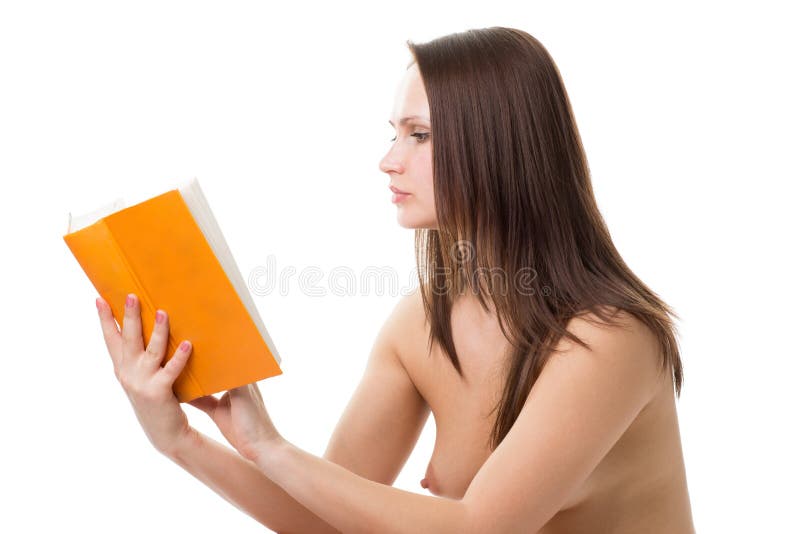 Naked book reading