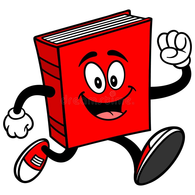 Book Running stock vector. Illustration of sports, book - 53674787 Book Running stock vector. Illustration of sports, book - 53674787