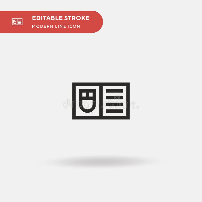 Book Simple vector icon. Illustration symbol design template for web mobile UI element. Perfect color modern pictogram royalty free illustration