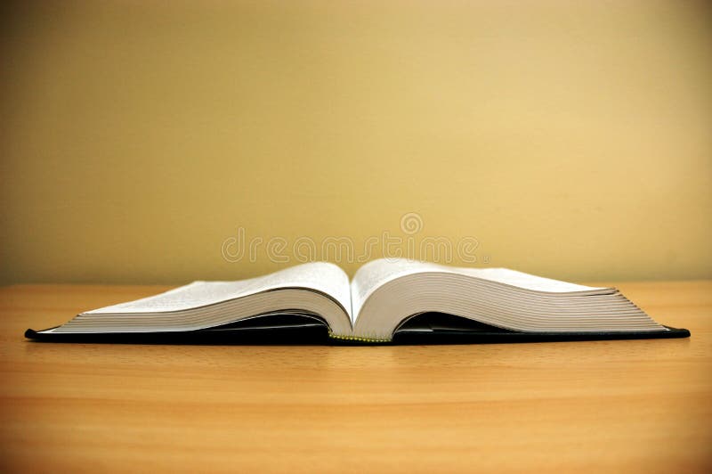 Book on the table stock image. Image of reading, pages 10448345