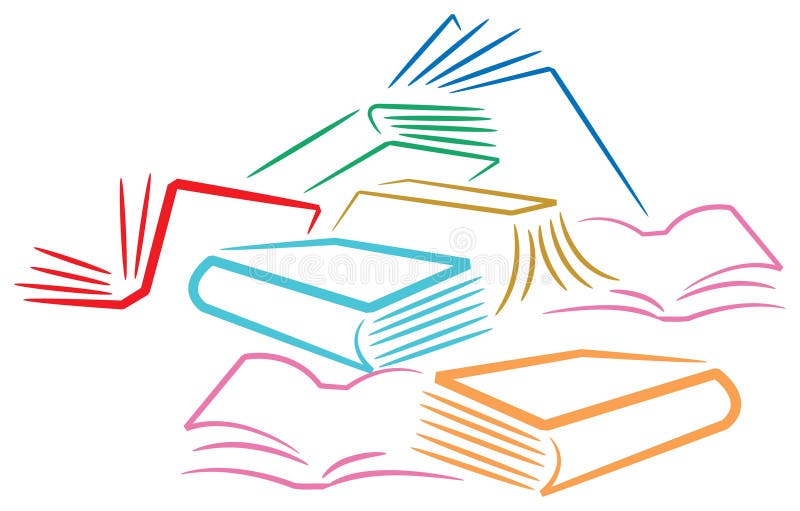 Books vector illustration Books vector illustration