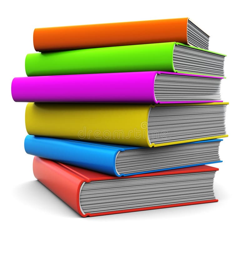 Books stock illustration