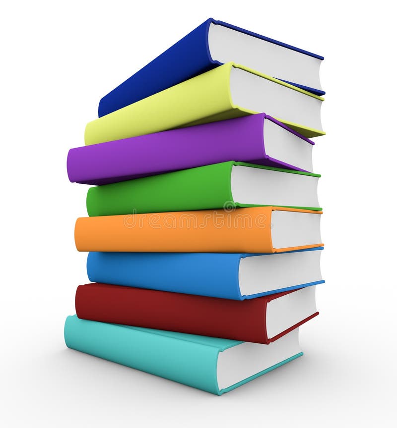 Books stock illustration
