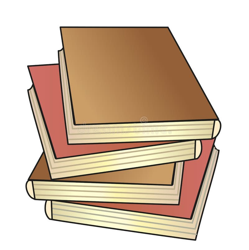 Books stock illustration