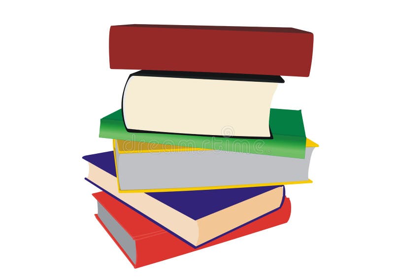Books vector illustration