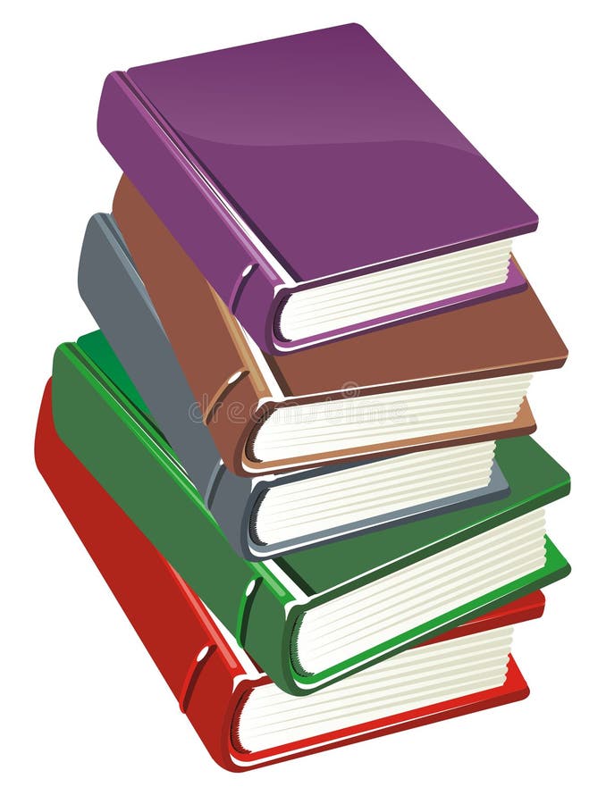 Books vector illustration