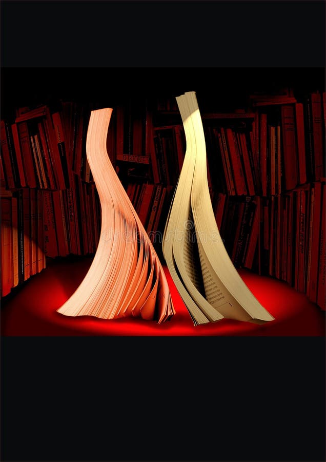 Books Dancing stock image. Image of dancing, prom, facing 4691911