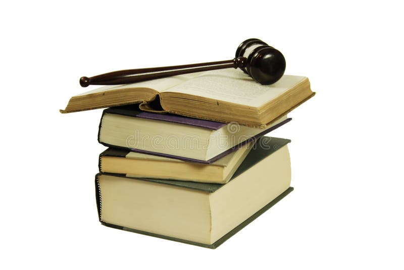 Books and gavel stock image. Image of relax, handle, gavel 6552351
