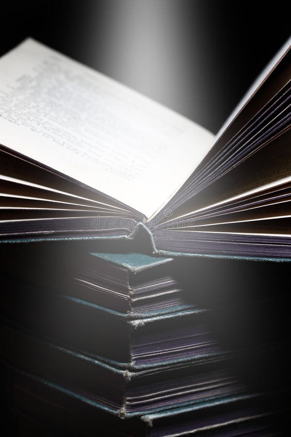 Ray Of Light Shining From A Book Stock Photo Image of magic, white