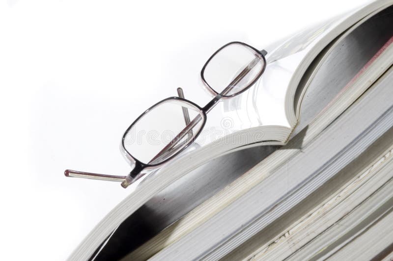 Books and reading glasses