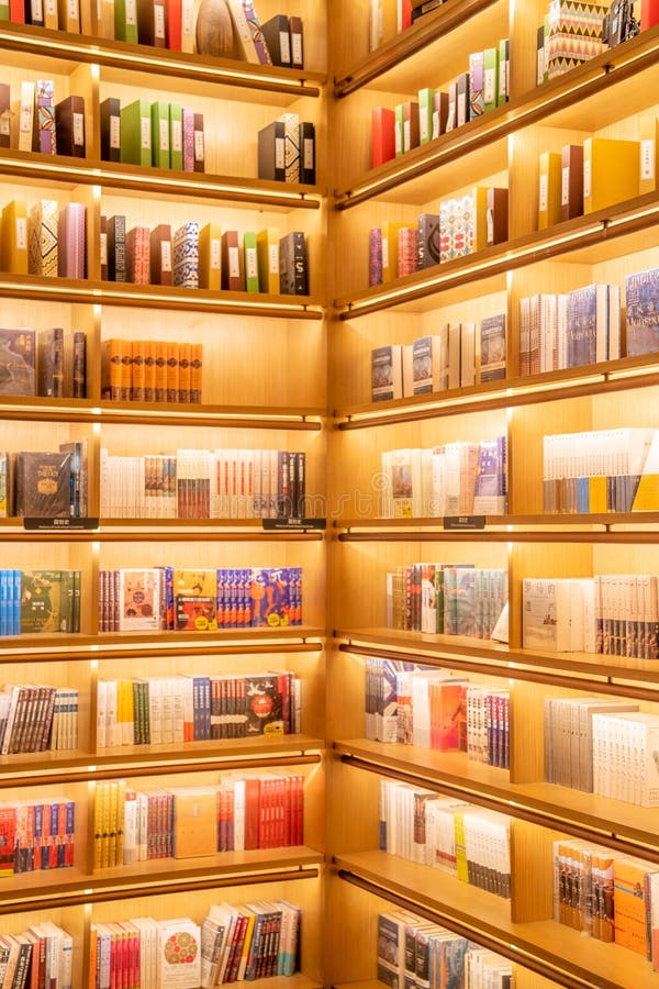 The Books and Shelves in the Library Editorial Photo Image of culture, warm 219957621