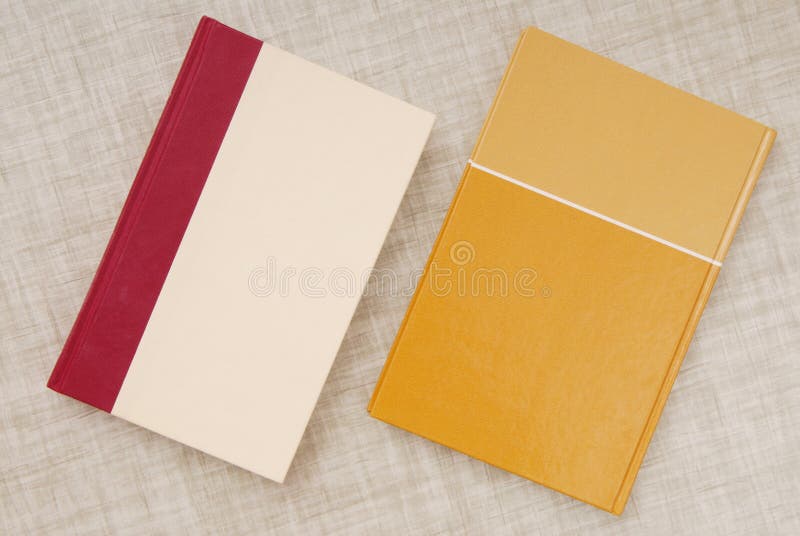 Books are on the table, yellow book, empty space, texturing bac royalty free stock images