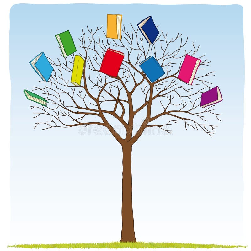 Books Tree Stock Illustrations – 3,373 Books Tree Stock Illustrations, Vectors &amp; Clipart - Dreamstime