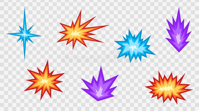 Explosão. Efeito De Explosão De Bomba De Desenhos Animados Com Efeito De  Fumaça. Ilustração Vetorial De Boom De Quadrinhos. Clipart Elemento Para  Jogo, Impressão, Publicidade, Menu Ou Web Design Royalty Free SVG