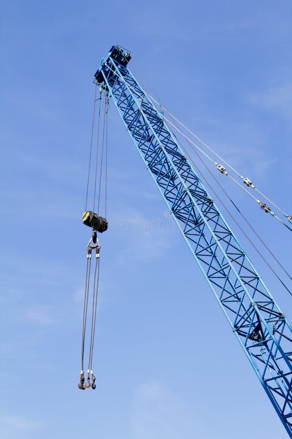 Boom truck crane over sky stock photo. Image of carriage - 25872928