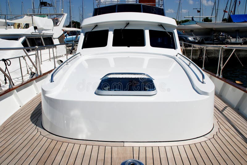 Boot 01 van de luxe royalty-vrije stock foto's Boot 01 van de luxe royalty-vrije stock foto's