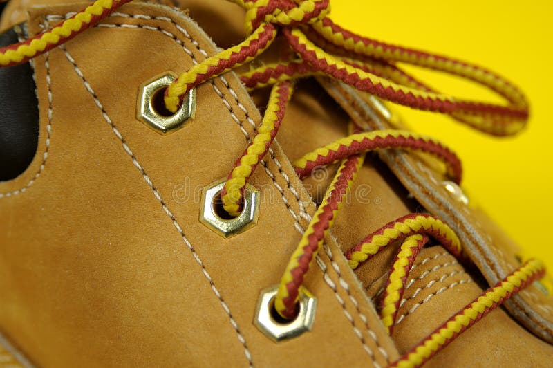 Boot Laces stock photo. Image of feet, boot, eyelet, sole 35458