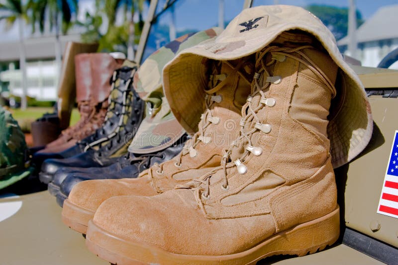 Boots stock photo. Image of gear, clothing, canvas, iraqi - 2699142