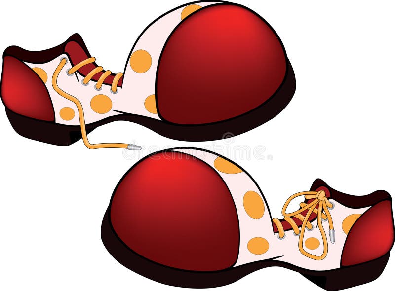 Clown Shoes Cartoon