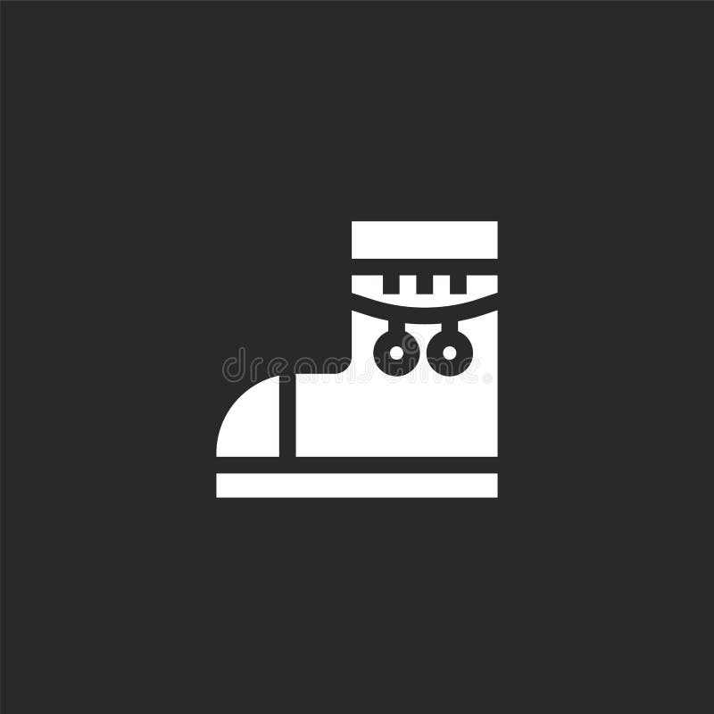 Boots Icon. Filled Boots Icon for Website Design and Mobile, App ...