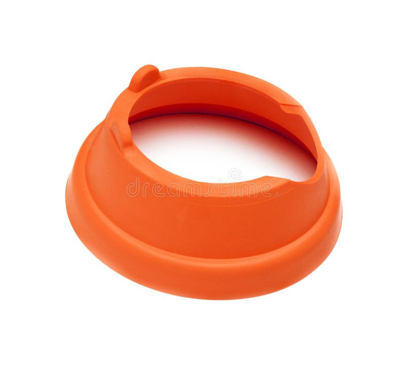 Ciotola per cibo per gatti isolata fotografie stock libere da diritti