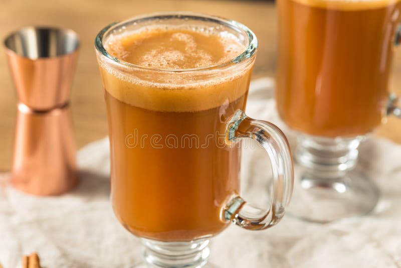 Boozy Warm Hot Buttered Rum Stock Photo Image of whiskey, christmas