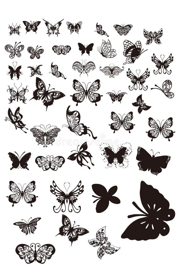 borboletas ilustração do vetor borboletas ilustração do vetor