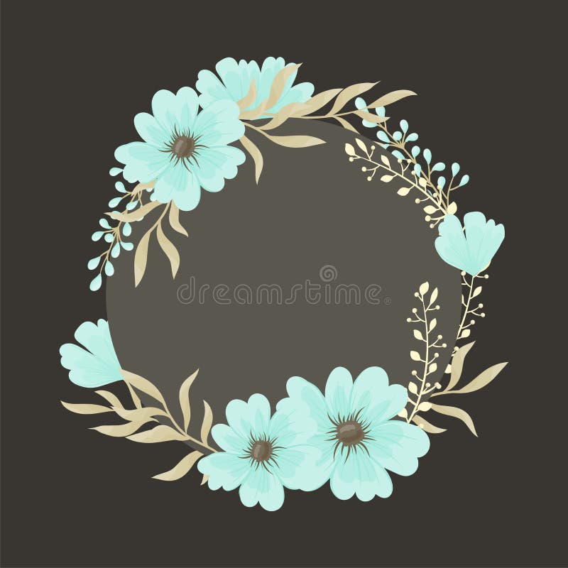Borde Floral De Fondo Floral Verde Menta Ilustración del Vector - Ilustración de rosa, flor: 208484898 Borde Floral De Fondo Floral Verde Menta Ilustración del Vector - Ilustración de rosa, flor: 208484898