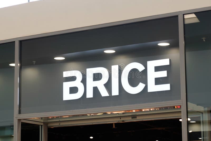 Logo Brice Et Avant De Marque Signe Des Textes De Mode Française