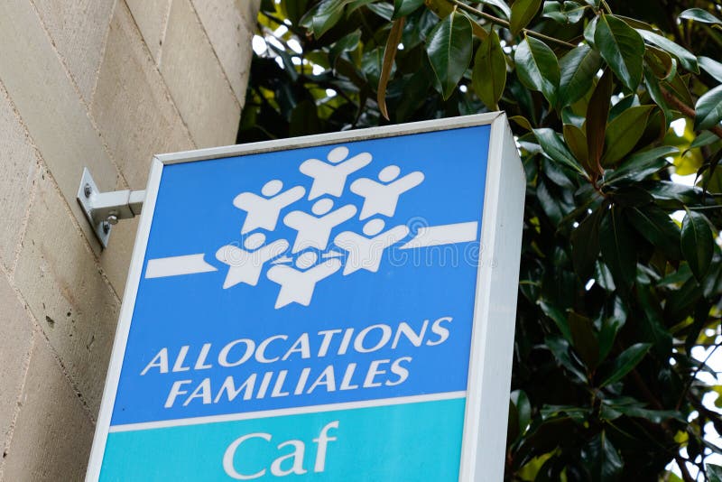 Bordeaux , Aquitaine / France - 07 25 2020 : Caisse Allocations ...