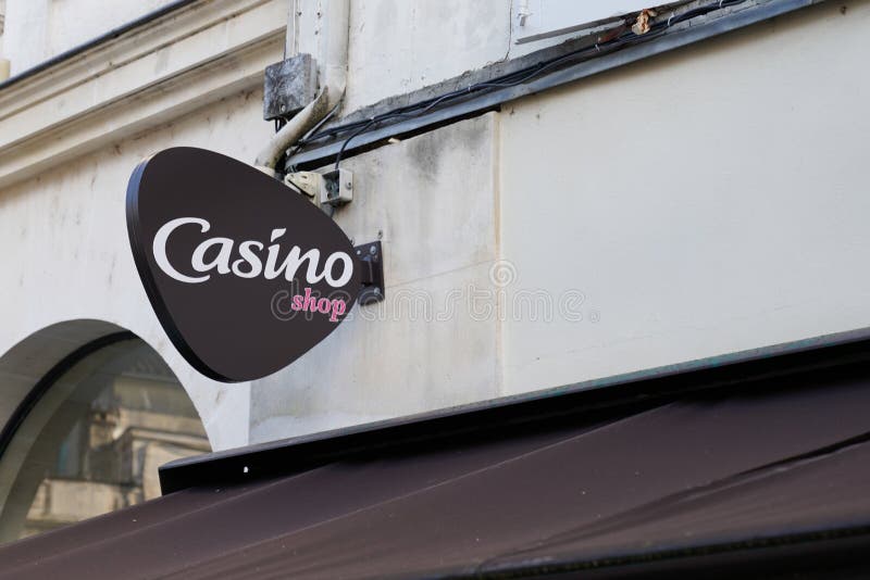 Bordeaux , Aquitaine / France - 12 04 2019 : Casino Shop Logo Sign ...