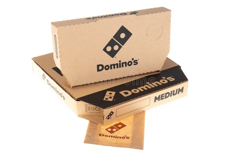 wij Interactie Likken Dominos Pizza Box Stock Photos - Free & Royalty-Free Stock Photos from  Dreamstime