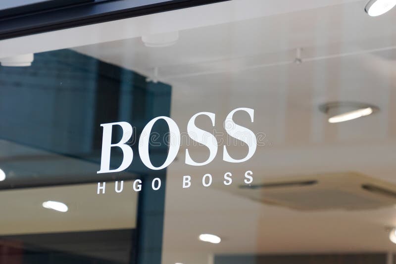 Bordeaux , Aquitaine / France - 01 22 2020 : Hugo Boss Logo Shop Sign ...