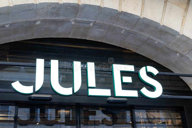 Jules Logo And Text Sign Front Of Trend Store Fashion Retailer Men ...