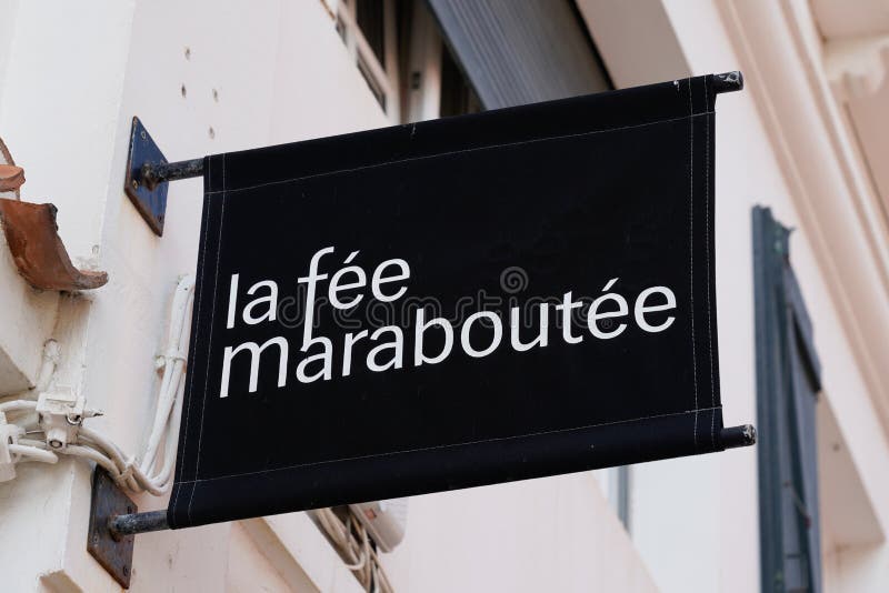 La Fee Maraboutee Text Sign and Logo Front of Women Store Boutique for ...