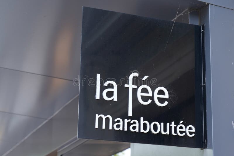 La Fee Maraboutee Text Sign and Logo Front of Store Boutique of ...