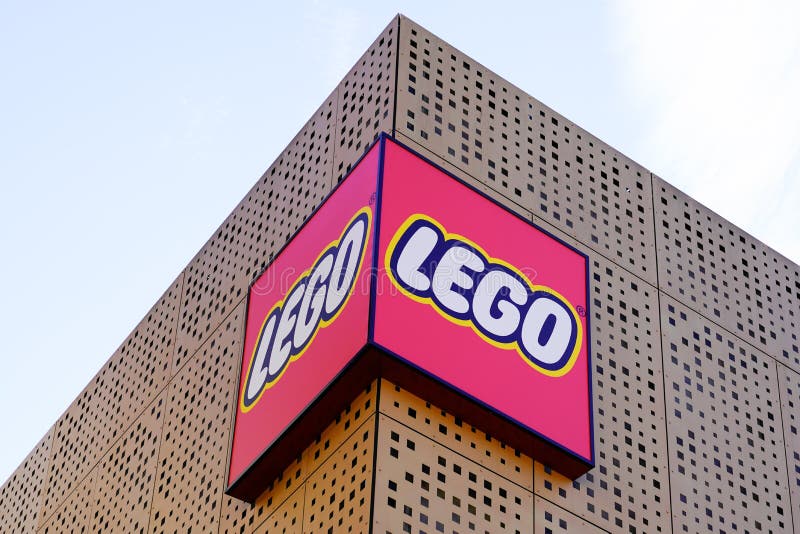 LEGO Brand and Text Sign on Store Imagination Center Building for Cell Toys Editorial Stock Image - Image of development, france: 234511939