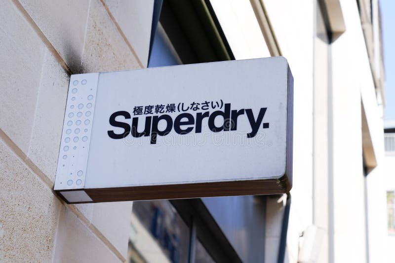 Superdry Logo Brand and Text Sign of Fashion Store British International  Branded Chain Editorial Stock Photo - Image of detail, building: 218256843