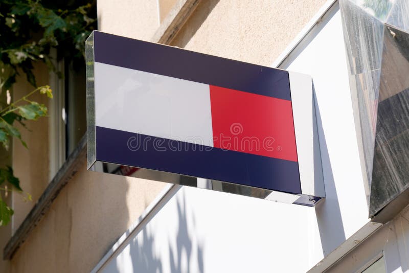 Tommy Hilfiger Logo Store Front of Brand Premium American Clothing ...