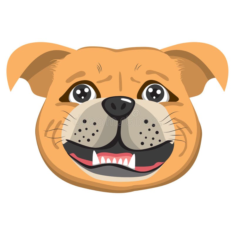 Cute labrador retriever dog avatar Royalty Free Vector Image
