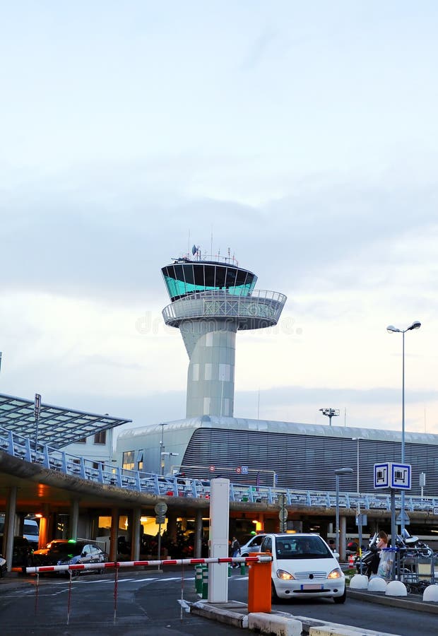 The Bordeaux Merignac Airport in Aquitaine, Editorial Stock Image - Image of gray, architecture: 105272979