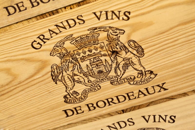 Bordeaux vinetikett